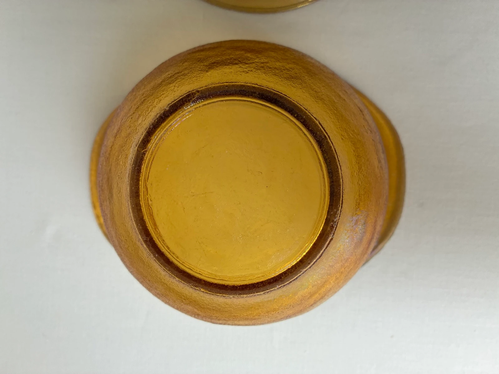 Conjunto de 2 tigelas de sopa / tigelas vintage Arcoroc Sierra Amber – photo 5